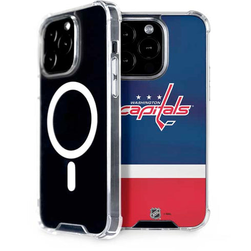 NHL Washington Capitals Jersey iPhone 15 Pro MagSafe Case
